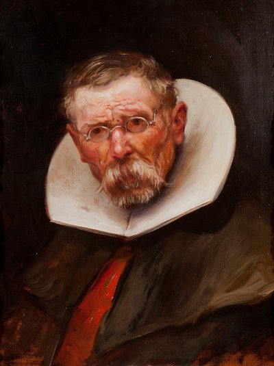 Ritratto di un uomo anziano vestito nello stile del regno di Filippo III da José Llaneces